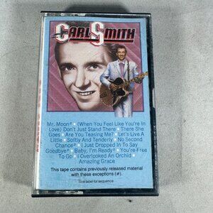 Carl Smith Historic Edition Cassette Tape Columbia 1984 Vintage Country Music